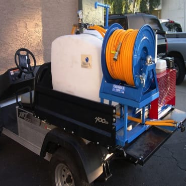 100 Gallon Weed Sprayer in Club Car ATV